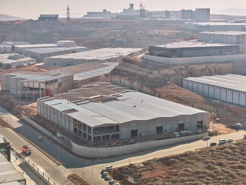 Gaziantep’te Sanayi Yapıları İçin Prefabrik Çözümler